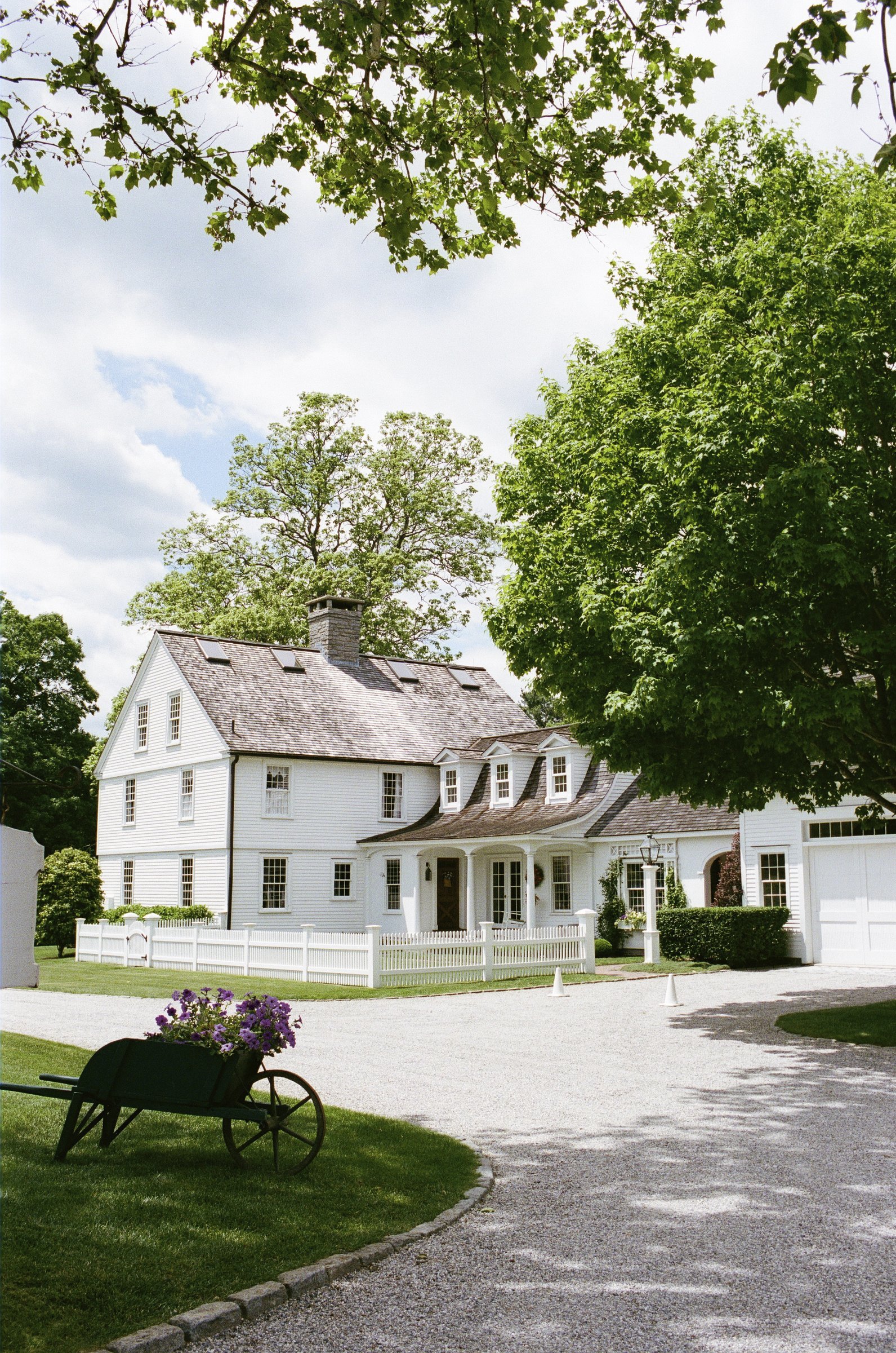 The farmhouse at Smith Farm Gardens